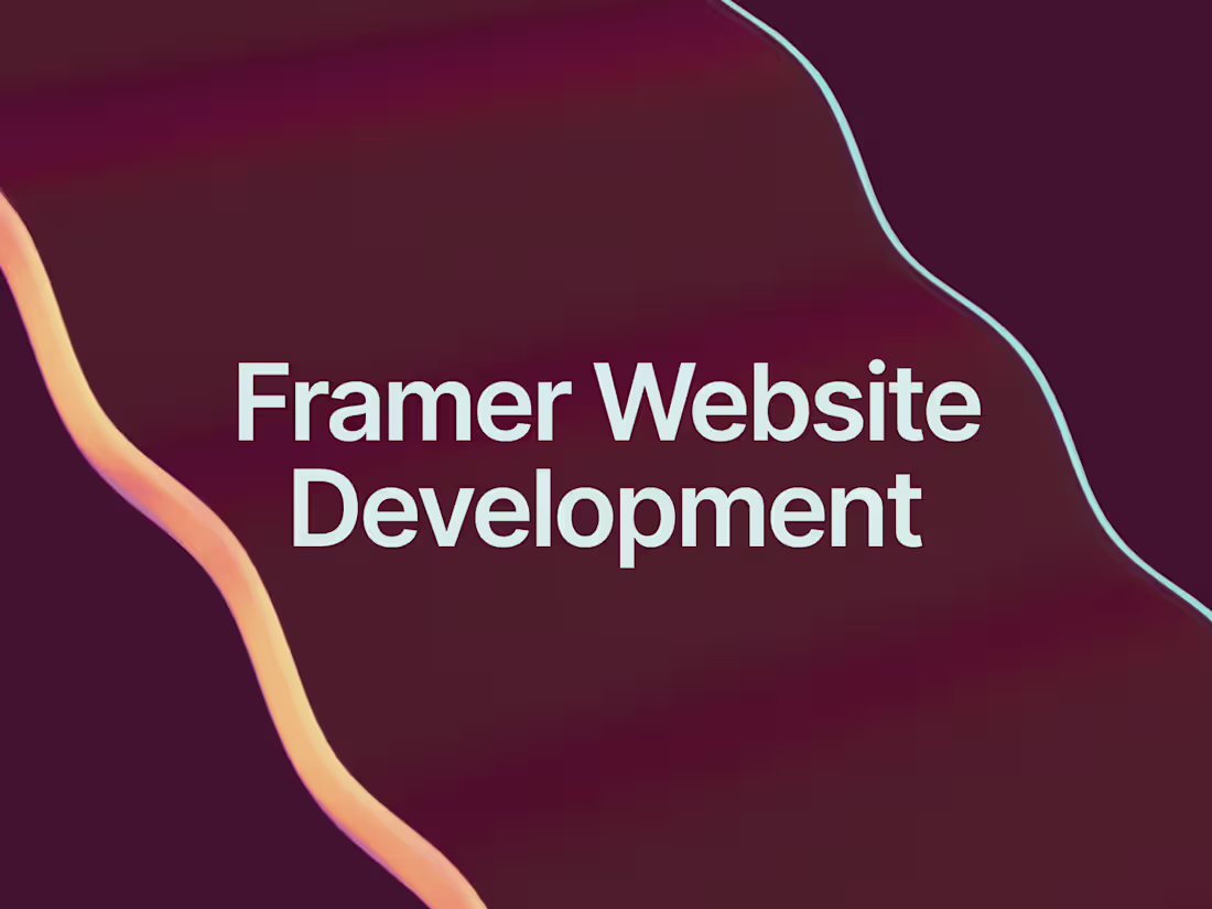 Cover image for Framer Website Development