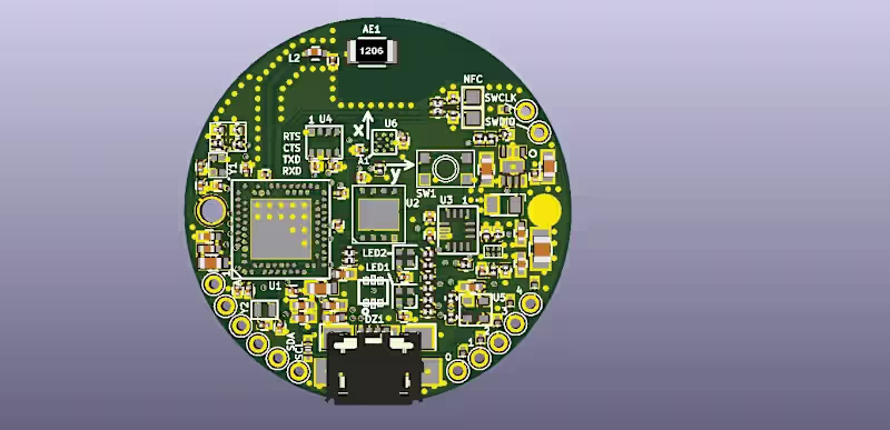 Cover image for nRF52840 Bluetooth Wearable Device