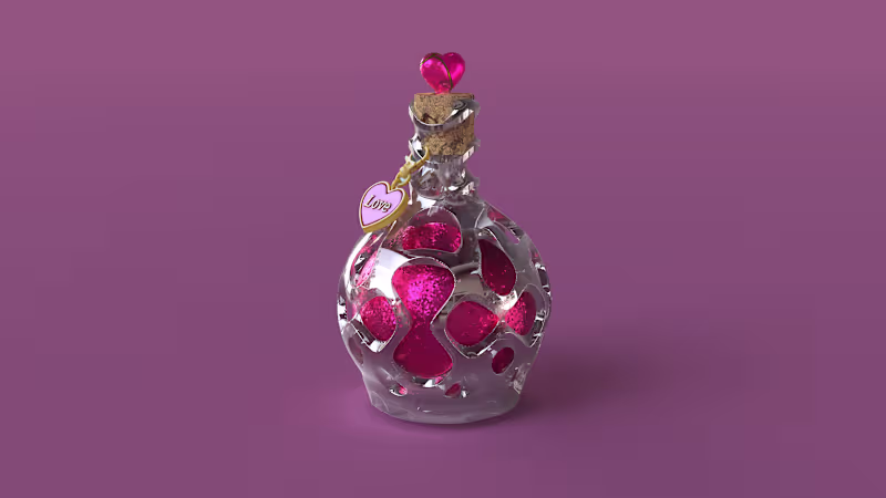 Cover image for Here is a love potion
