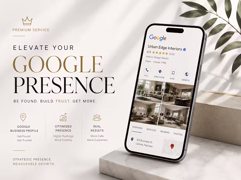 Cover image for Google Presence & Social Media Growth