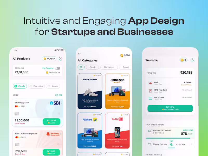 Cover image for Intuitive and Engaging App Design for Startups and Businesses