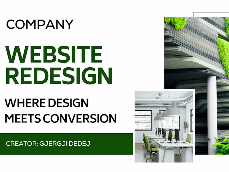 Cover image for Website Redesign for E-commerce Store