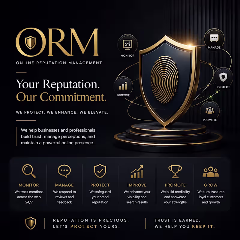 Cover image for Online Reputation Management