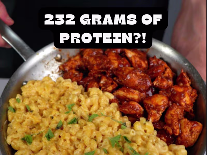 Cover image for BBQ Chicken Mac & Cheese Recipe Reel