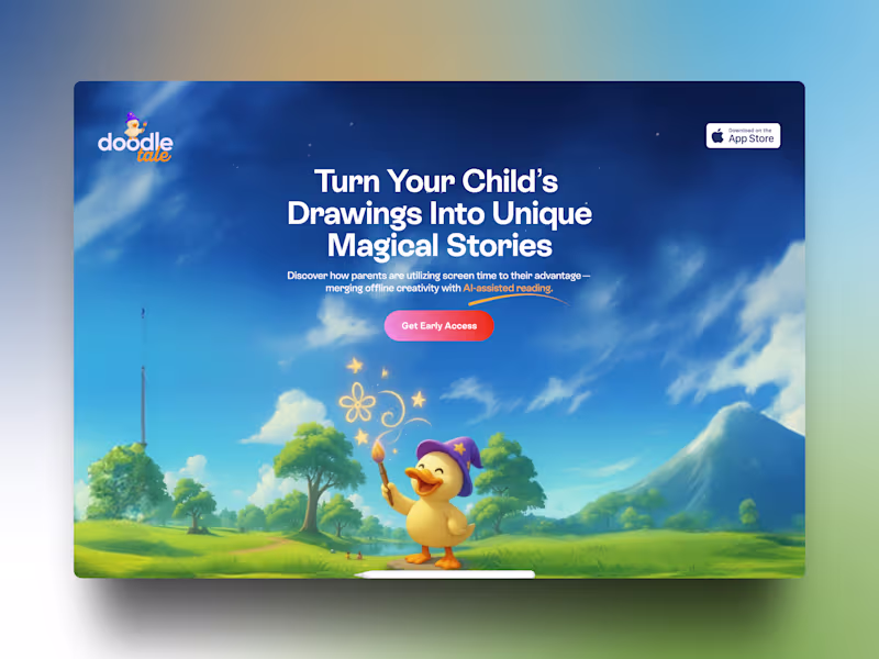Cover image for App Landing Page & Launch Setup