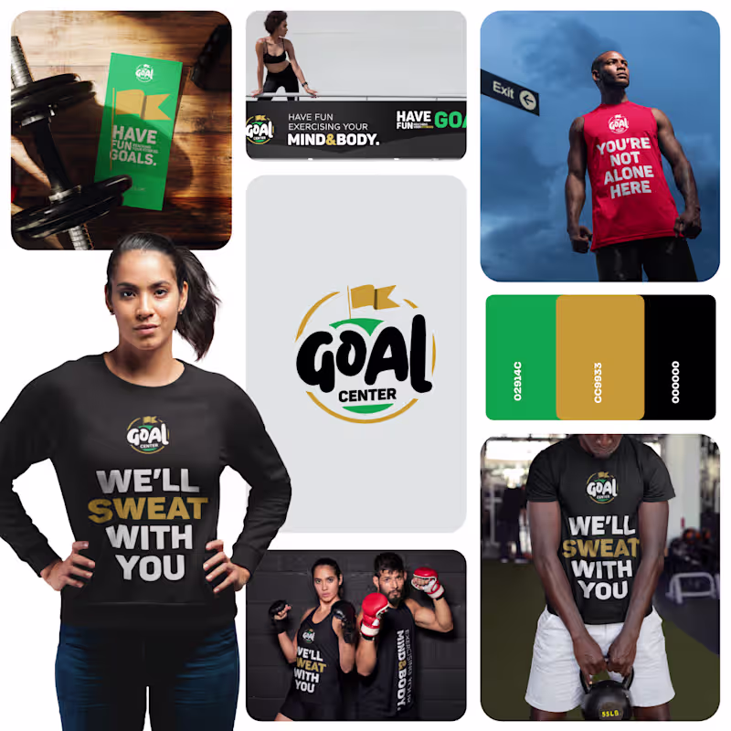 Cover image for Goal Centre Visual Identity