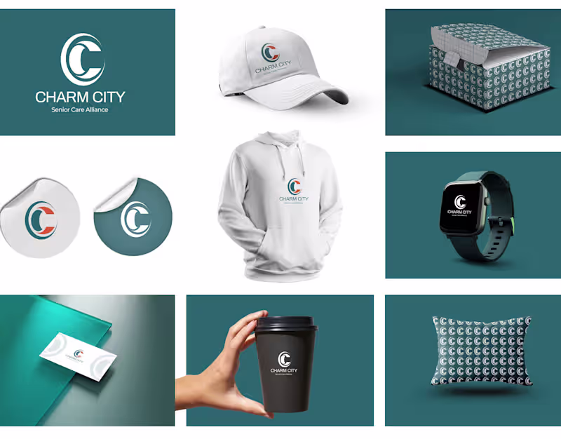 Cover image for Complete Brand Identity & Logo Design for Charm City