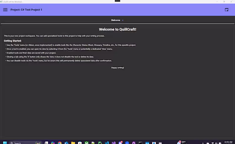 Cover image for QuillCraft - Tools for Writers