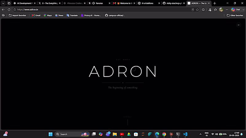 Cover image for A Launch Website for a