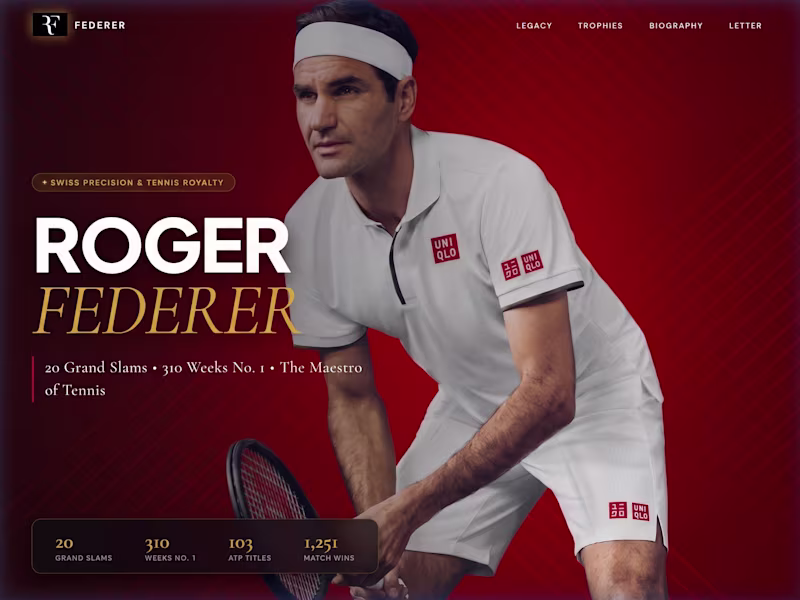 Cover image for Roger Website
