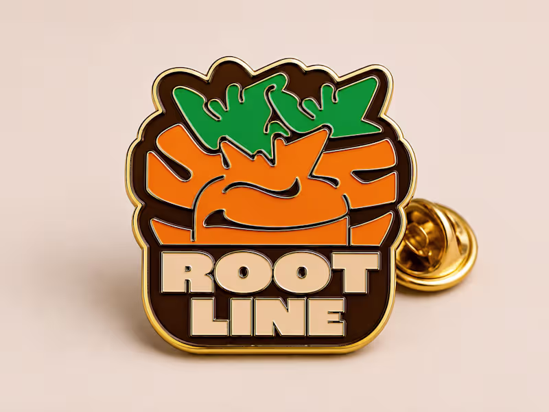 Cover image for Rootline — Agritech Concept Brand