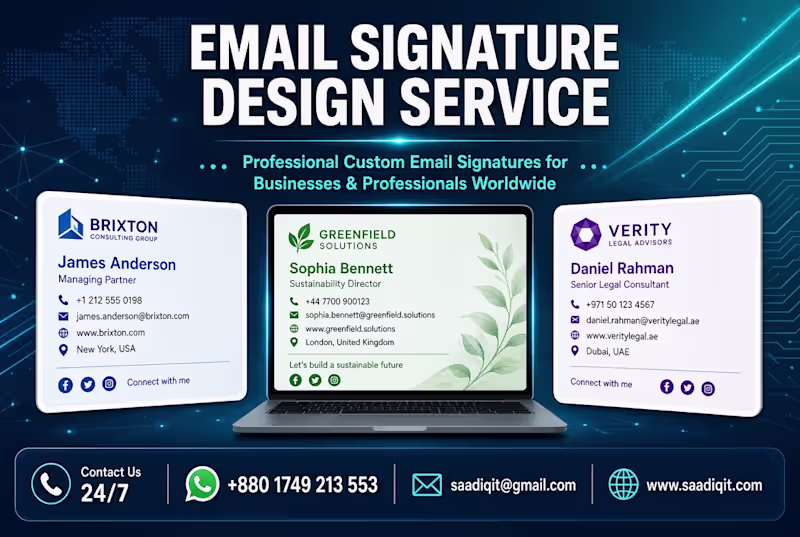 Cover image for YOUR EMAIL SIGNATURE IS MORE