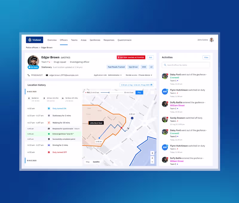 Cover image for Fleet Tracking Web Dashboard