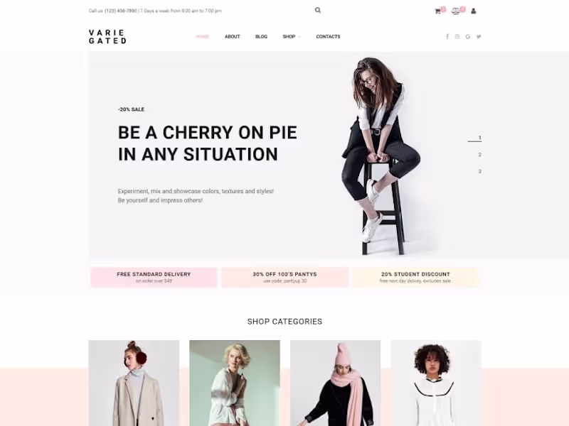 Cover image for Website Development for a Fashion Boutique