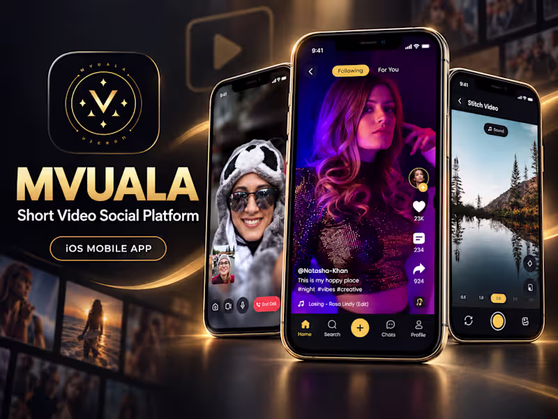 Cover image for Content Creation & Community-Driven Media App - MVUALA