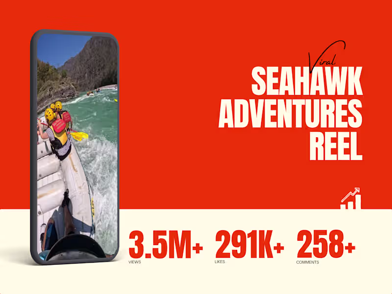 Cover image for Seahawk Adventures Viral Reel
Role: Travel