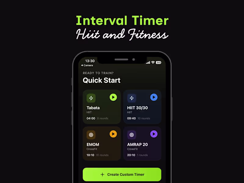 Cover image for Custom HIIT Architecture: Professional Interval Training App