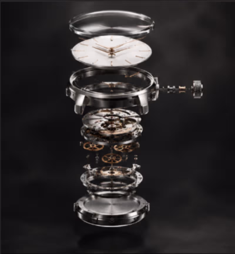 Cover image for Home page asset creation for watch brand. @Ideogram