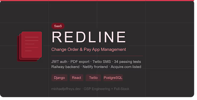 Cover image for Construction SaaS: Change Orders & Pay Applications