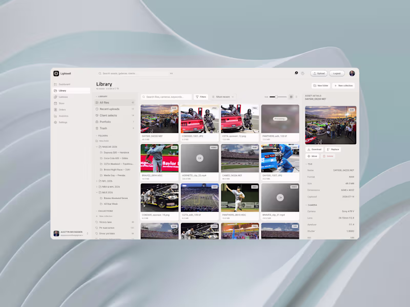 Cover image for Product UI exploration for Lightwell.