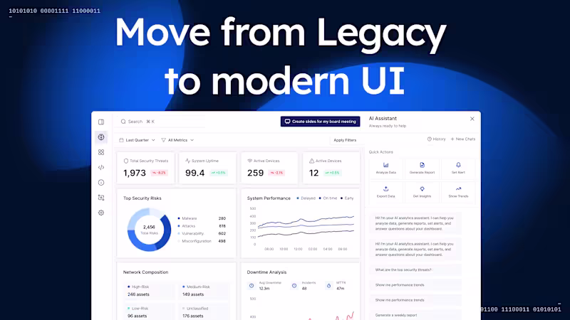 Cover image for Modern SaaS UI Refresh & Unified Design System