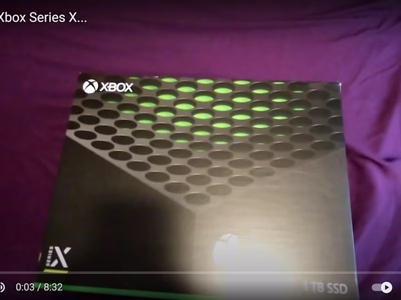 Cover image for So, I got the Xbox Series X... - YouTube