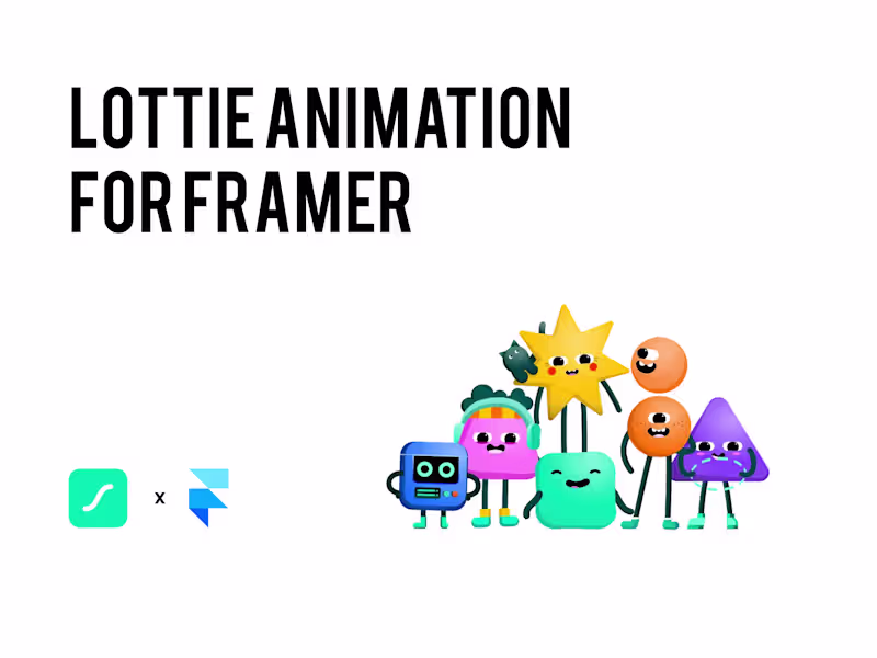 Cover image for Lottiefiles for Framer