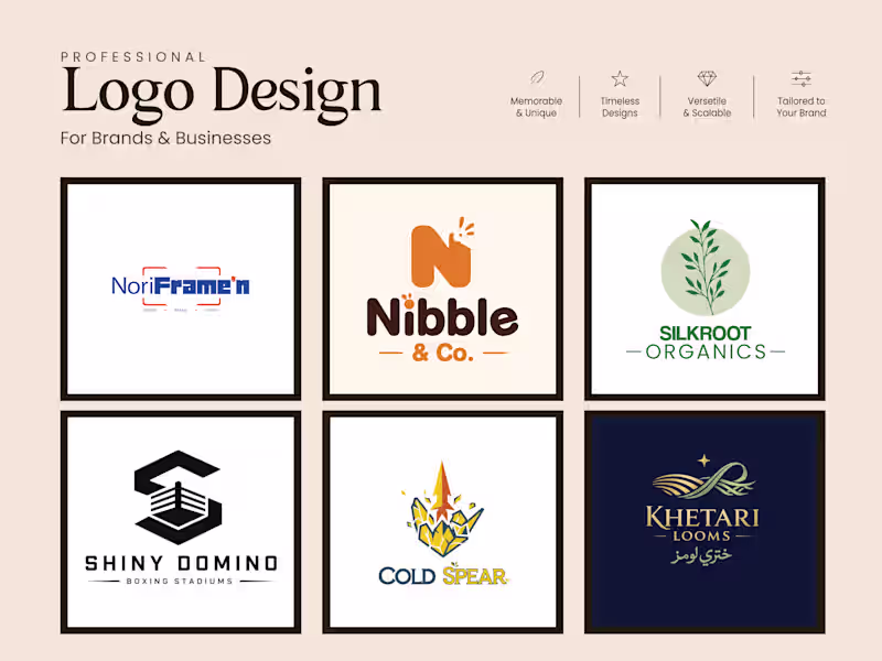 Cover image for Professional Logo Design for Brands & Businesses