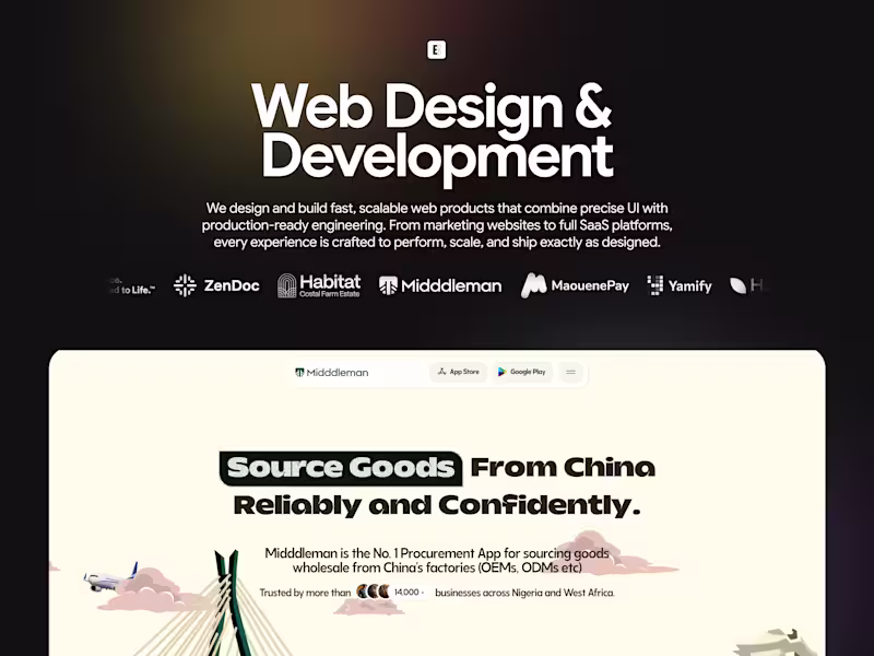 Cover image for Web Design & Development