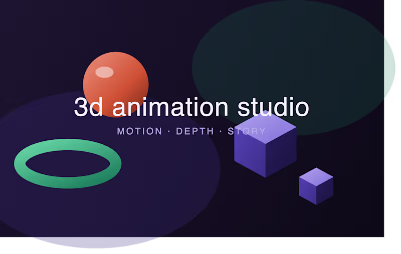 Cover image for 3D Animation