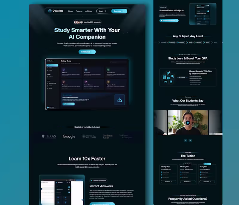Cover image for Modern SaaS Landing Page Design That Converts