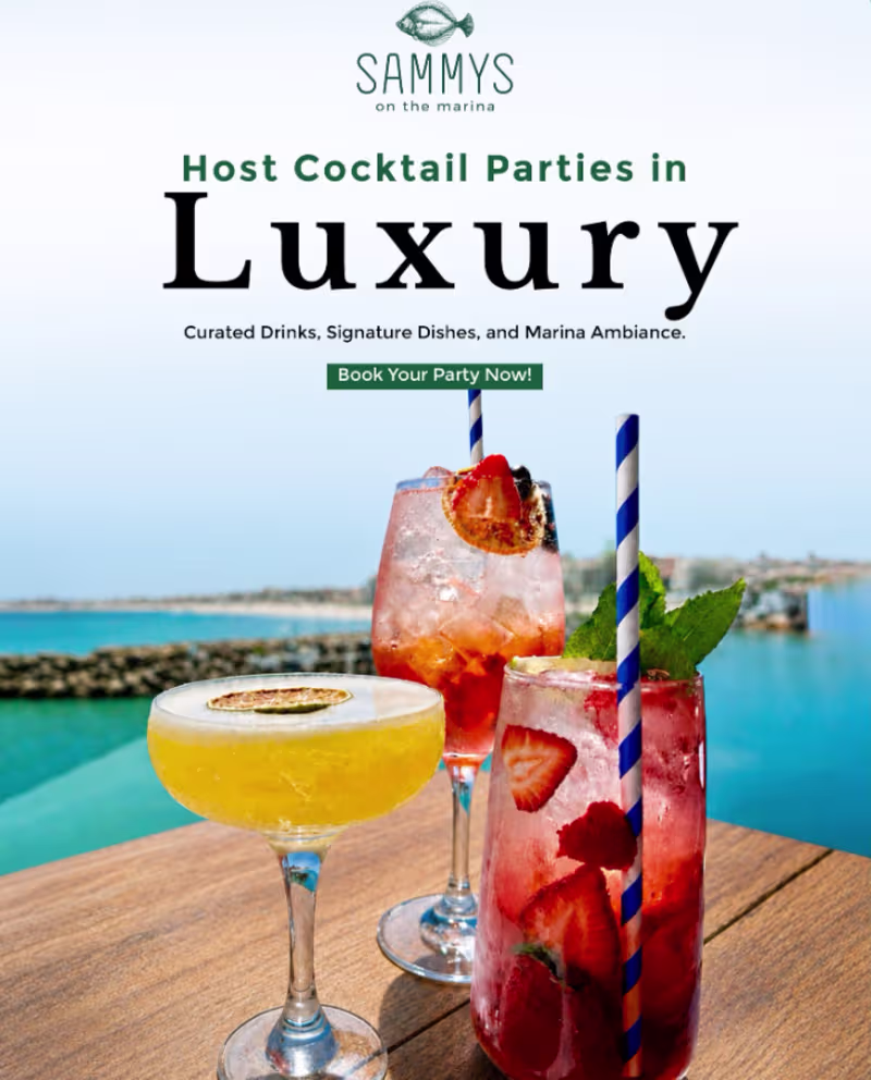Cover image for Sammy’s on the Marina
Crafting luxury