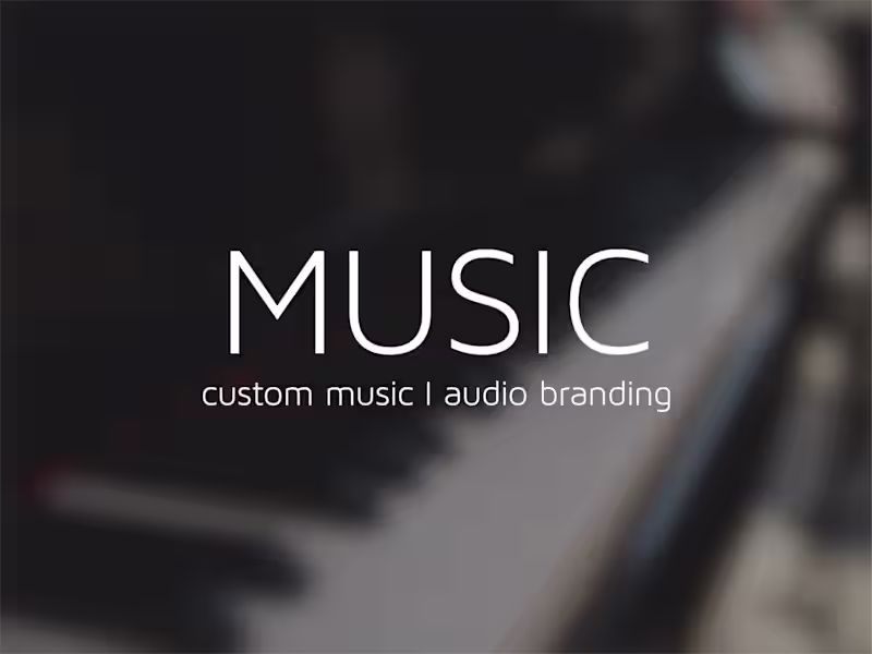 Cover image for Custom Music Production