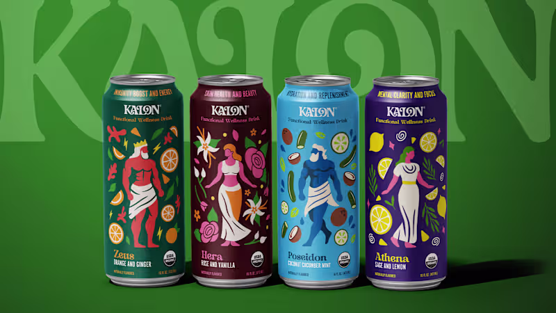 Cover image for KALON - Wellness Drink | Branding
