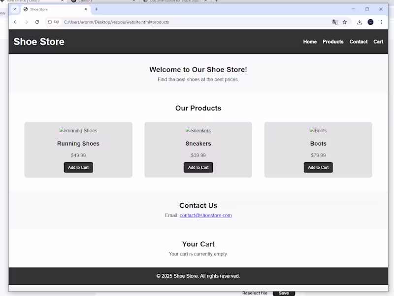 Cover image for One Page Website