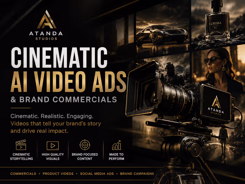 Cover image for Cinematic AI Video Ads & Brand Commercials