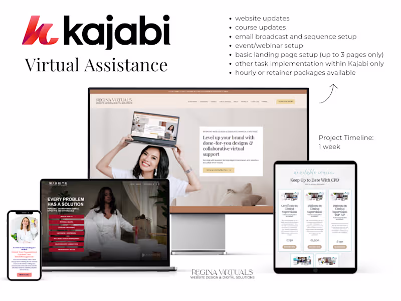 Cover image for Expert Virtual Assistance (hourly or ongoing retainer packages)