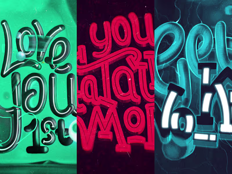 Cover image for Exploratory Personal Lettering Series