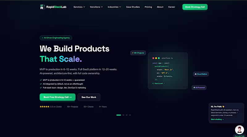 Cover image for Full-Stack Web Application Development