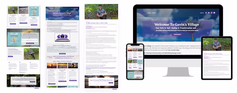 Cover image for Online Transformation Hub for Gavin’s Village (Community • S...