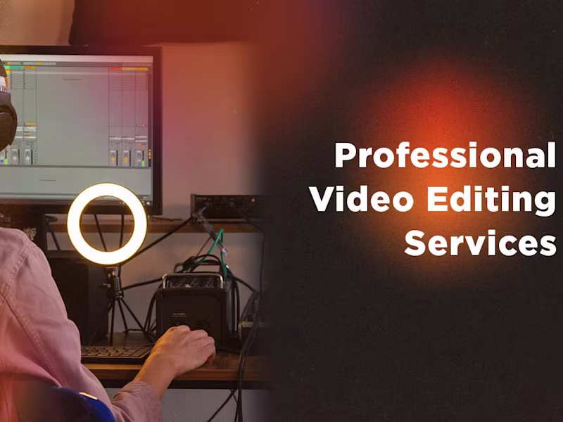 Cover image for Professional Video Editing: Your Footage into Stunning Stories