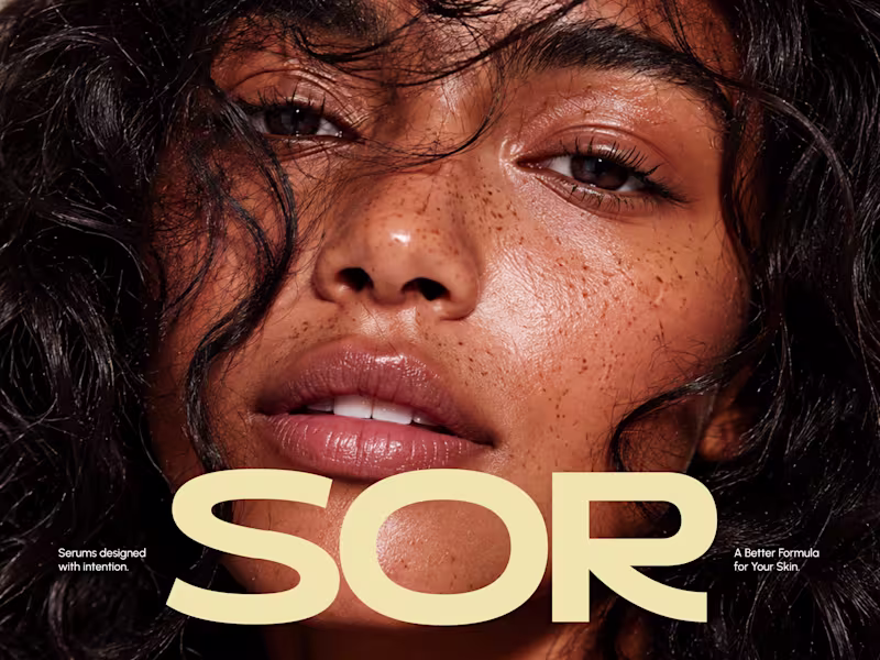 Cover image for SOR Skincare Branding
SOR was created