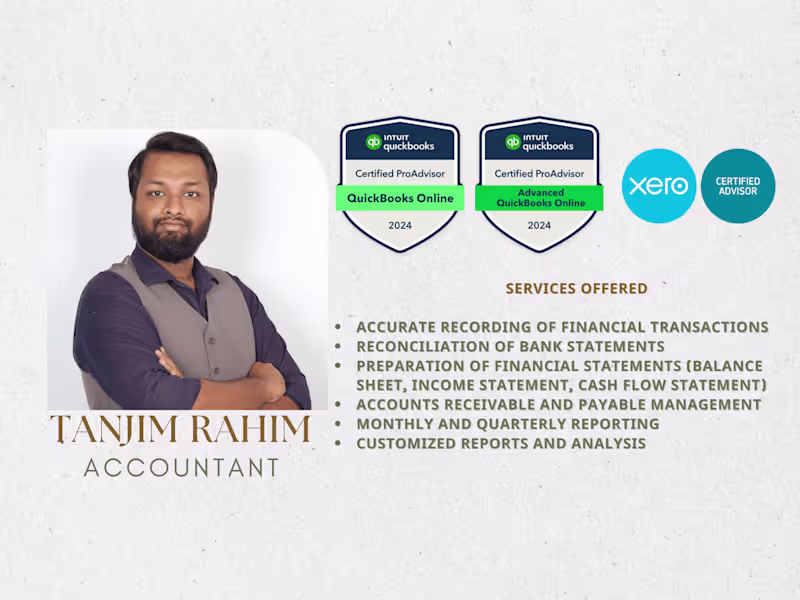 Cover image for Professional bookkeeping services for small businesses