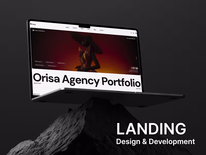 Cover image for Landing Page Design & Development