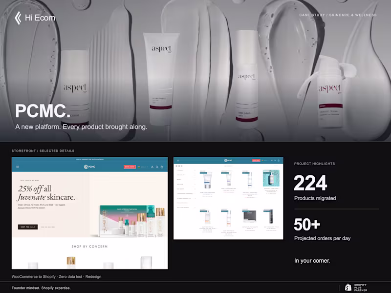 Cover image for Expert Shopify Developer: Seamless WooCommerce to Shopify Mi...