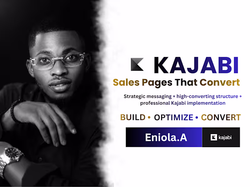 Cover image for Kajabi Sales Page Conversion