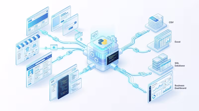 Cover image for Web Scraping & Automated Data Collection