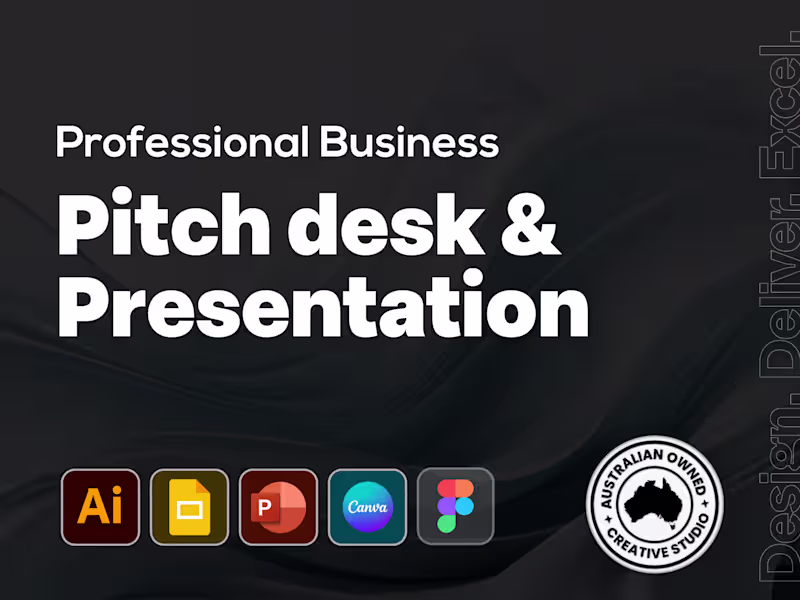 Cover image for  Professional Business Presentation & Pitch Deck Design