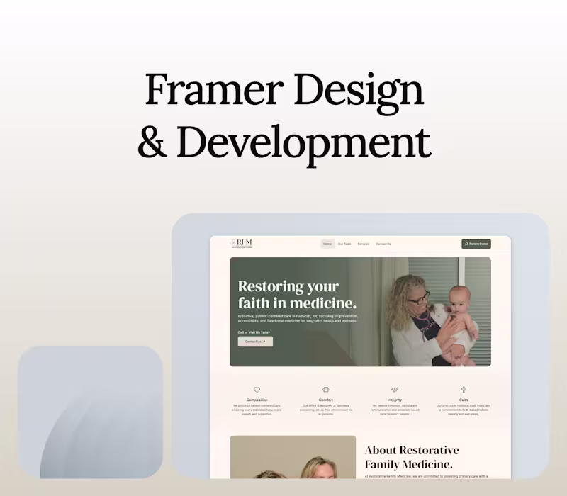 Cover image for Framer Design & Development