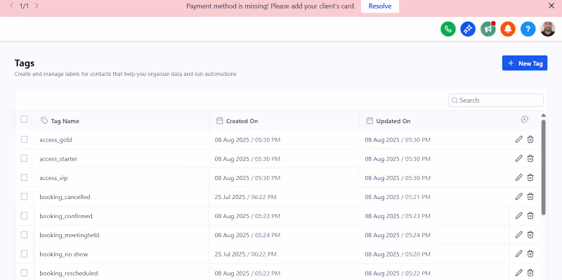 Cover image for GoHighLevel CRM & Tagging Cleanup